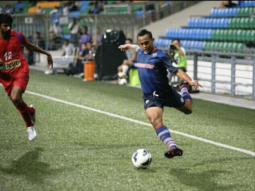 Warriors FC’s Zulfadli Zainal (above) and Tanjong Pagar’s Hafiz Osman want to set up a union to protect the interests of S-League footballers. Photo: Zulfadli Zainal