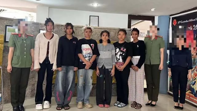 柬埔寨六女被骗远嫁中国 越中边境获救最小仅14岁