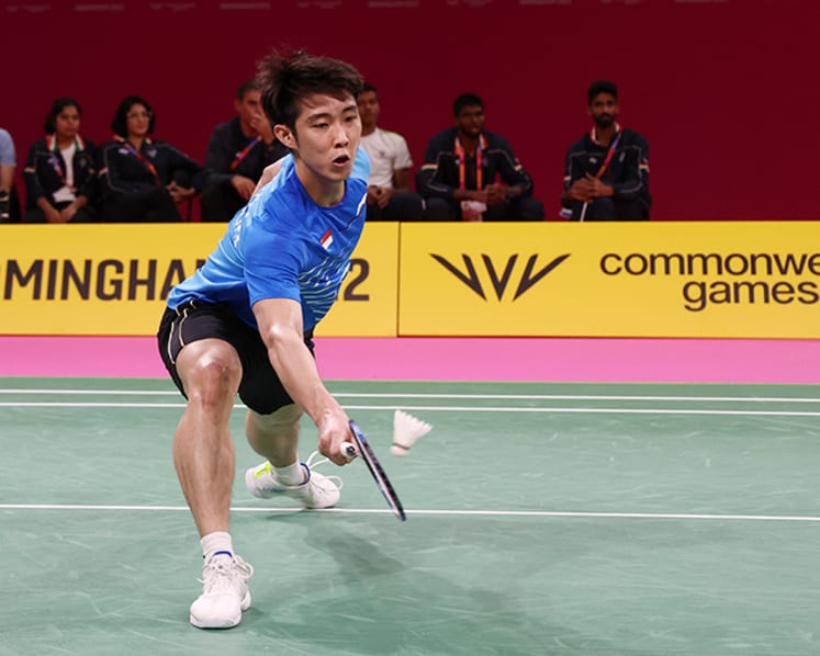 Singapore's badminton mixed team defeated by India in semis of Commonwealth Games