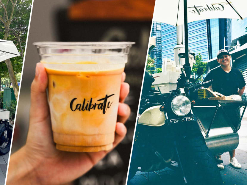 Former cafe barista now sells artisanal coffee from a motorcycle sidecar ‘mobile cafe’