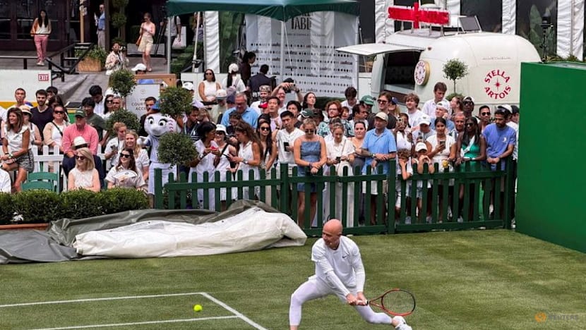 From Centre Court to Central Park, Agassi and Wozniacki serve up Wimbledon in NYC