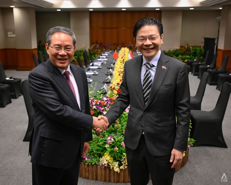 Singapore, China sign MOUs to boost cooperation in areas such as green development, digital economy and maritime connectivity