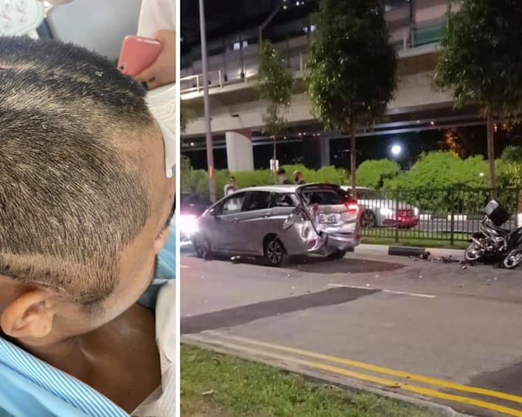 S$70,000 in donations raised for GrabFood rider left with brain injuries after accident