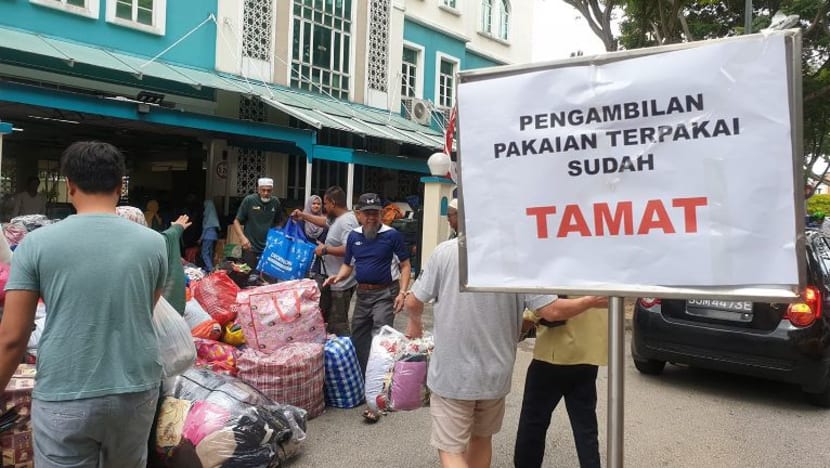 'Sambutan amat menggalakkan'; Masjid Al-Istiqamah terpaksa hentikan derma pakaian 3 jam lebih awal