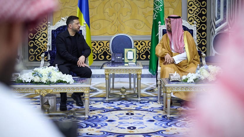 Zelenskyy to ink air security deal with Saudi Arabia on surprise visit