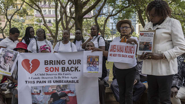 逾千肯尼亚人被诱骗赴俄后被派上乌战场 家属促当局介入