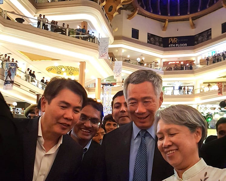 PM Lee visits Udaipur’s first shopping mall