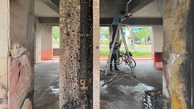 后港火患因机械吊台起火导致 市镇会将派专人到场评估