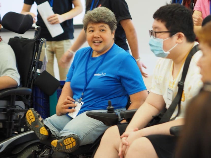 Born with deformed limbs, she pushed for disabled access in Singapore to help those with disabilities Born with deformed limbs, she pushed for disabled access in Singapore to help those with disabilities