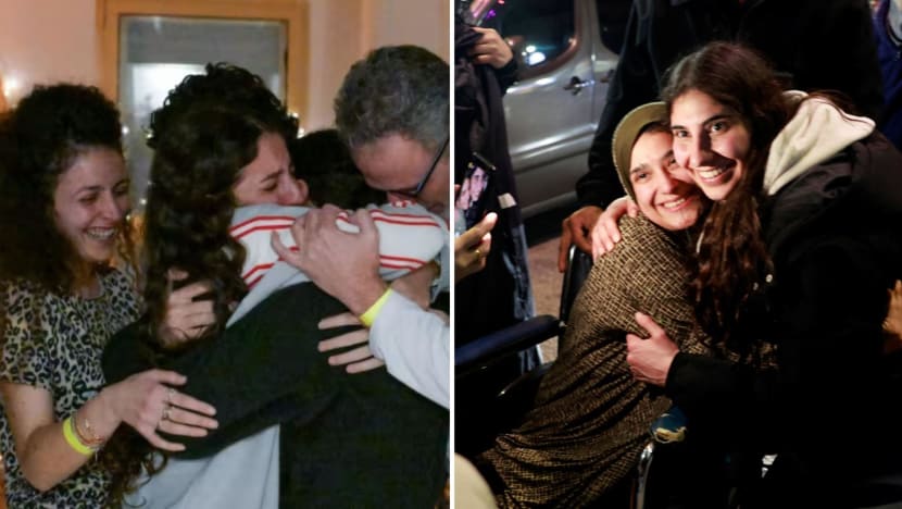 Israel-Hamas ceasefire: Three Israeli hostages freed, 90 Palestinian prisoners released Israel-Hamas ceasefire: Three Israeli hostages freed, 90 Palestinian prisoners released