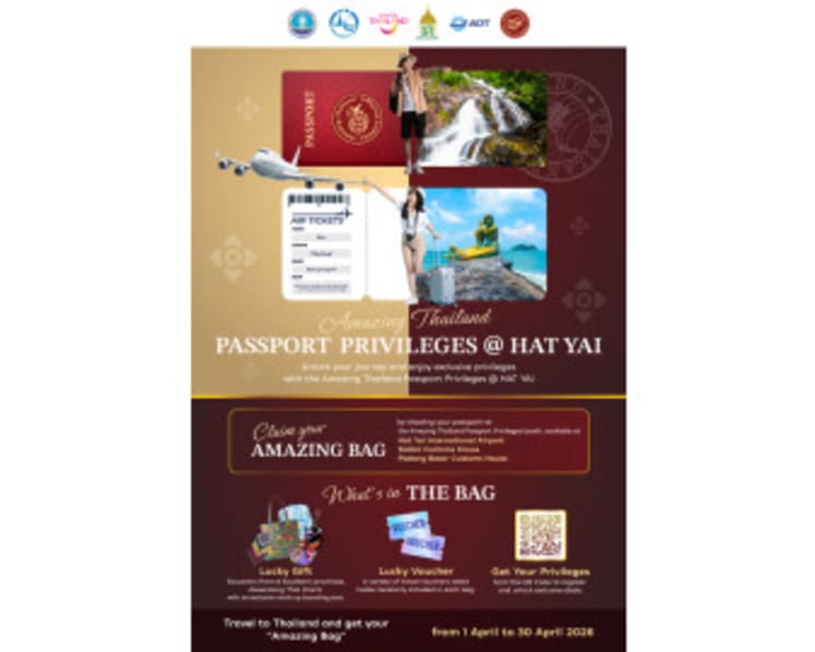 Amazing Thailand Passport Privileges @ HAT YAI launches with Amazing Bag gifting activity