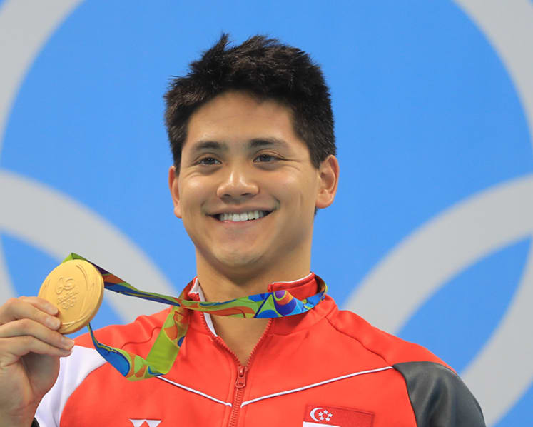 Joseph Schooling is Singapore's first Olympic champion