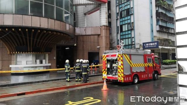 天降横祸！大楼外墙玻璃破裂掉落 台北男子被砸破头