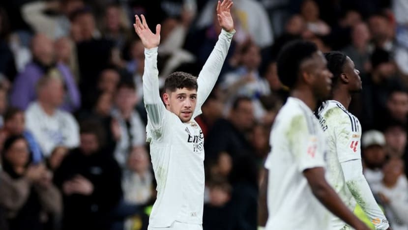 Valverde's late strike earns Real win over Athletic to keep title hopes alive - CNA