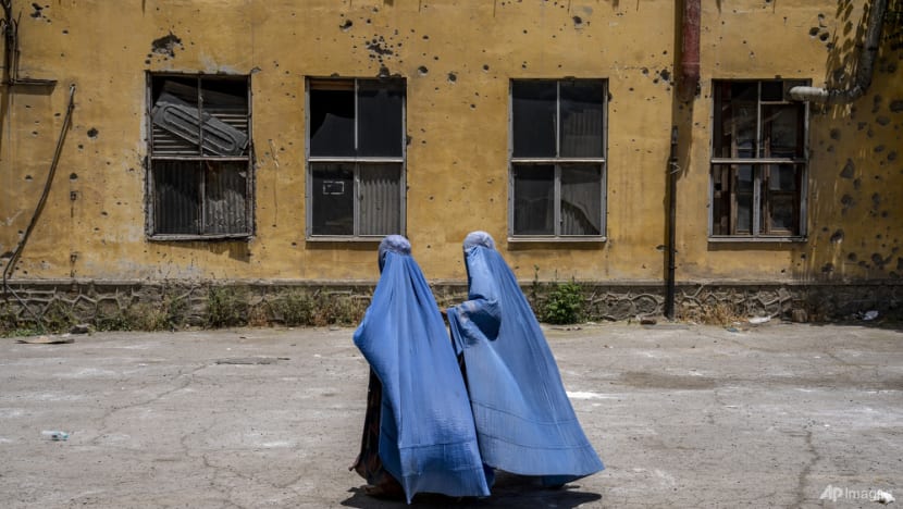 Taliban leader claims women are provided with a 'comfortable and prosperous life' in Afghanistan Taliban leader claims women are provided with a 'comfortable and prosperous life' in Afghanistan