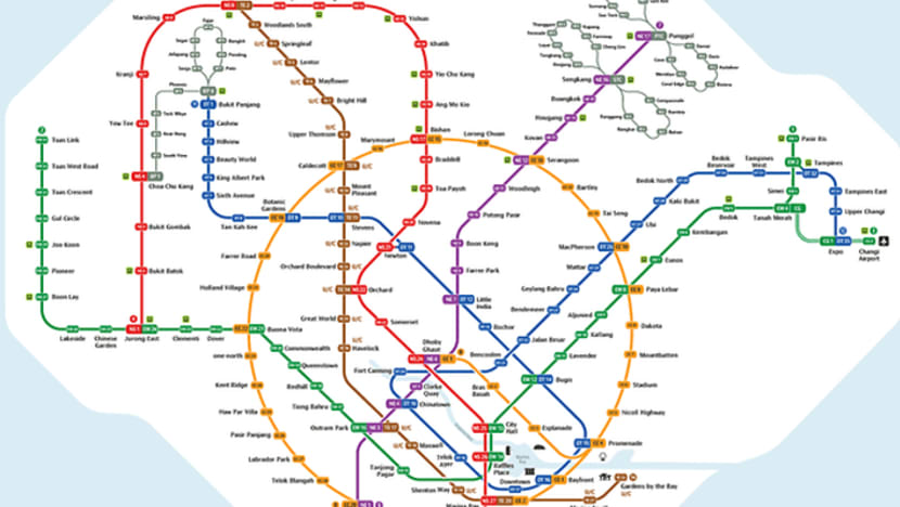 Peta baru MRT dilancar; Laluan Circle tumpuan utama