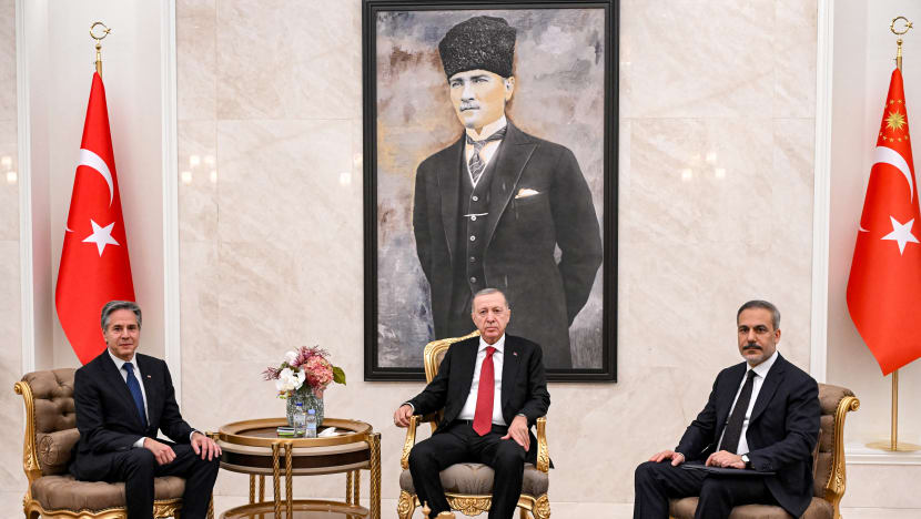Blinken di Turki bincang isu ISIS di Syria, gencatan senjata Gaza Blinken di Turki bincang isu ISIS di Syria, gencatan senjata Gaza