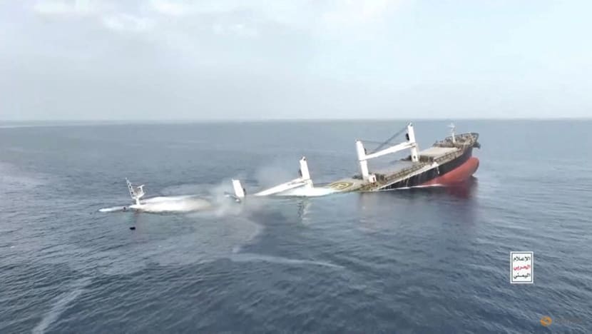 Search called off for crew of Houthi-hit ship, maritime agencies say Search called off for crew of Houthi-hit ship, maritime agencies say