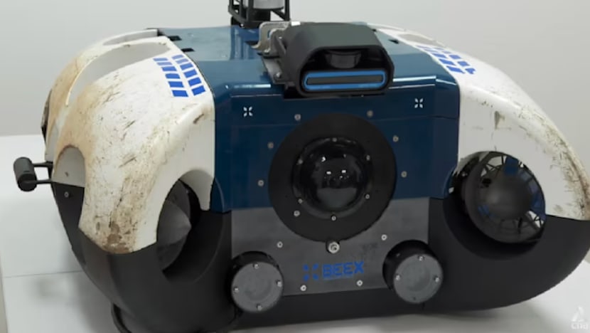 Robot periksa tembok laut antara 14 projek SG bagi lindungi pantai, tangani banjir