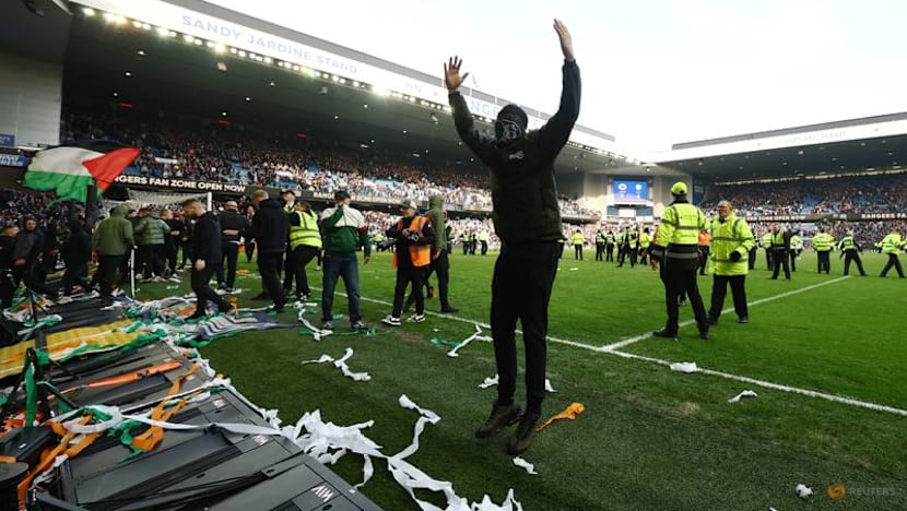 Fans clash after Celtic beat Rangers in Scotland's 'Old Firm' derby