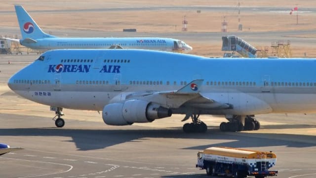 大韩航空客机发现实弹 机上230人紧急疏散