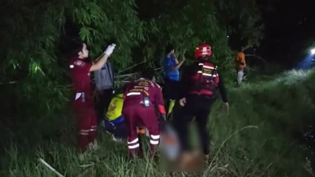 子女反对外出工作 泰妇疑情绪低落跳塘身亡