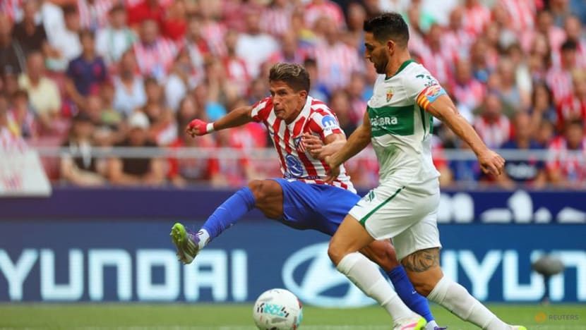 Misfiring Atletico held 1-1 by promoted side Elche