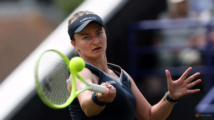 Krejcikova relishing return as Wimbledon champion despite injury scare