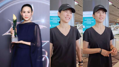 Jessica Hsuan Chats With Fans At Changi Airport, Impresses With Her Good Command Of English & Down-To-Earth Personality