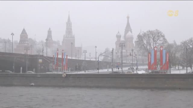 俄罗斯遭罕见暴风雪 多地停电50余航班延误