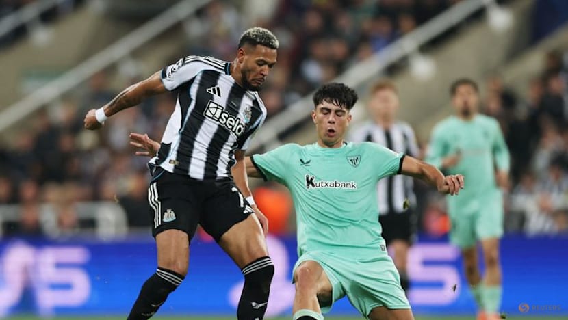 Newcastle make it three in a row with win against Athletic Bilbao