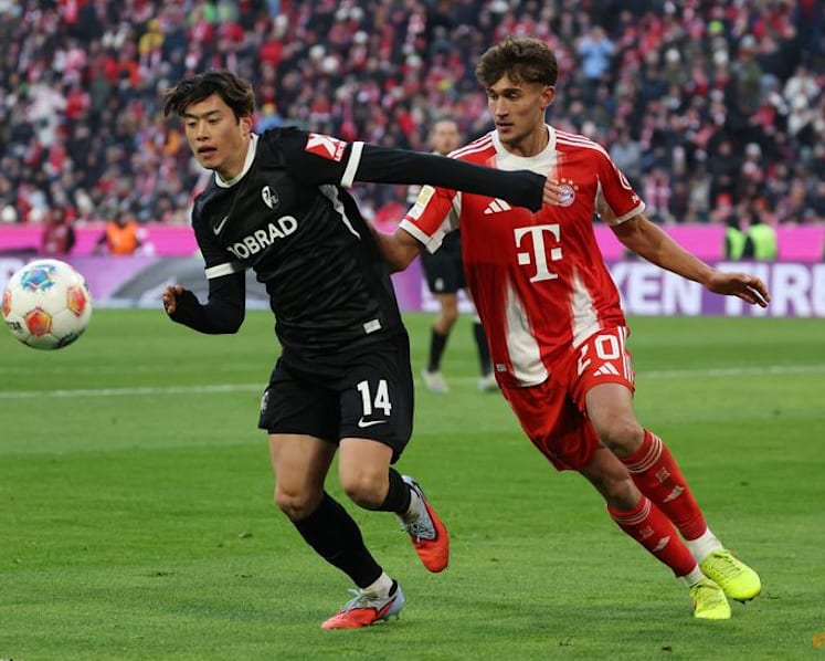 Olise shines as Bayern thrash Freiburg after sloppy start