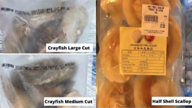 松鱼业两种海鲜产品被发现重金属镉超标 遭食品局召回