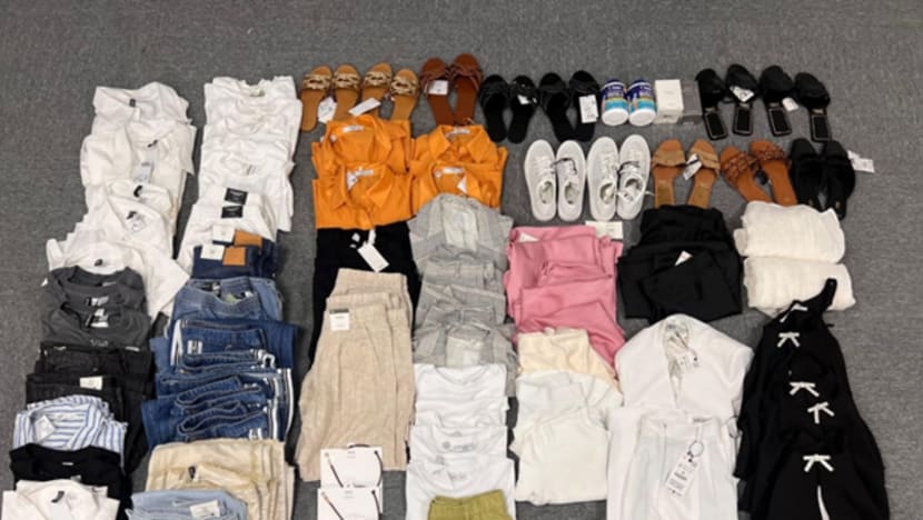 Over S$5,500 worth of clothes stolen from shops along Bayfront Avenue, Harbourfront Walk; woman arrested Over S$5,500 worth of clothes stolen from shops along Bayfront Avenue, Harbourfront Walk; woman arrested