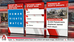 Human Rights Watch accuses Israel of war crimes over forced displacement in West Bank