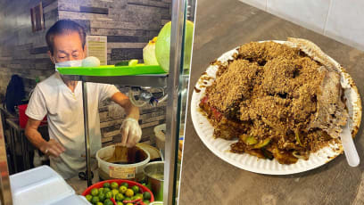 Chinatown Hawker Sells Gigantic Plate Of You Tiao Rojak For Only $4