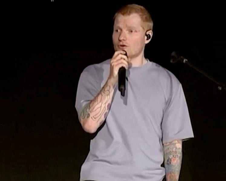 Ed Sheeran says situation in Gaza is 'catastrophic and unjustifiable', apologises for Macklemore controversy