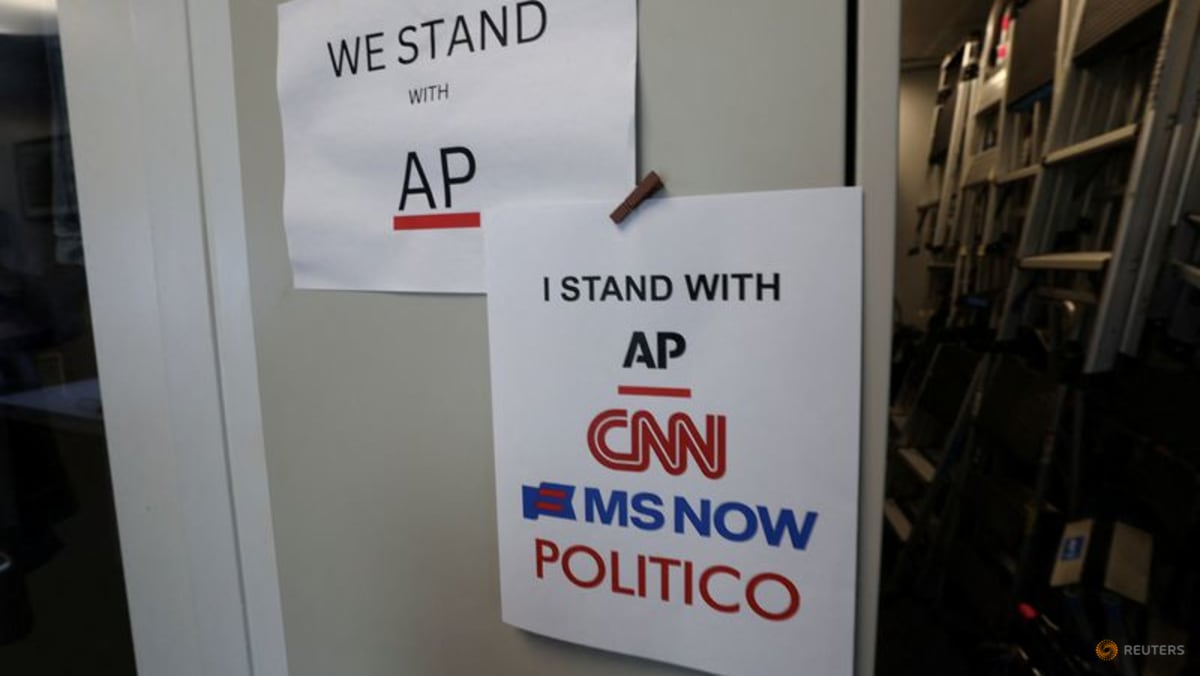 US judge weighing Trump's White House ban on media outlets