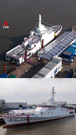 Singapore navy launches new Sentinel-class offshore patrol vessel