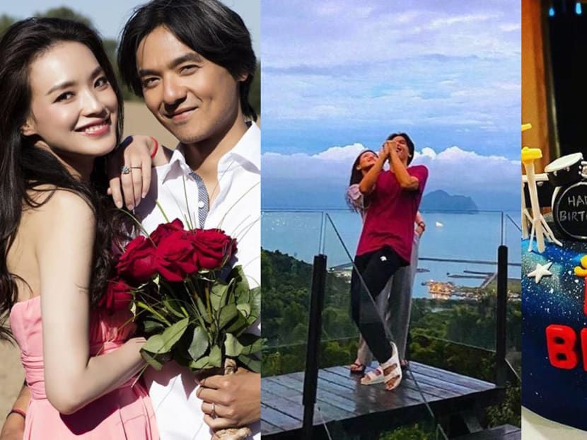 It comes with a view as beautiful as the couple.