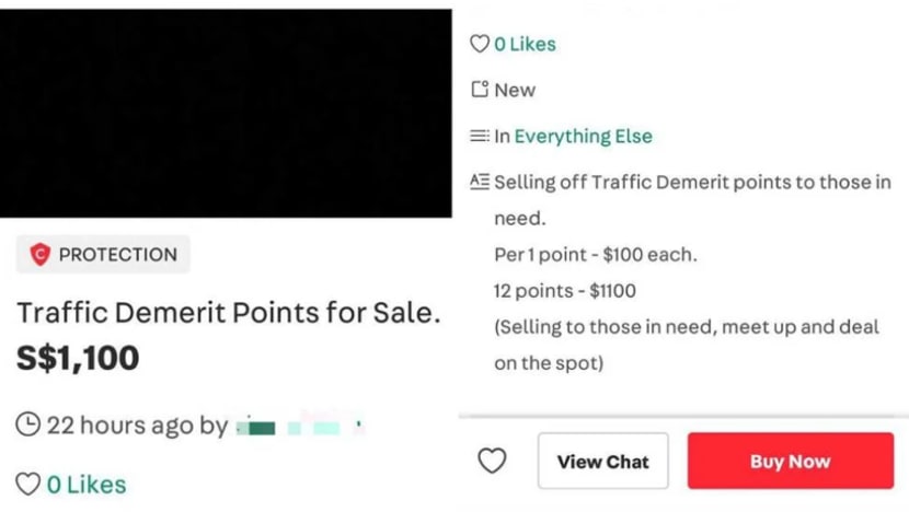 Gara-gara upah S$100, sesetengah pemandu sanggup tawar diri jadi pesalah trafik di Carousell