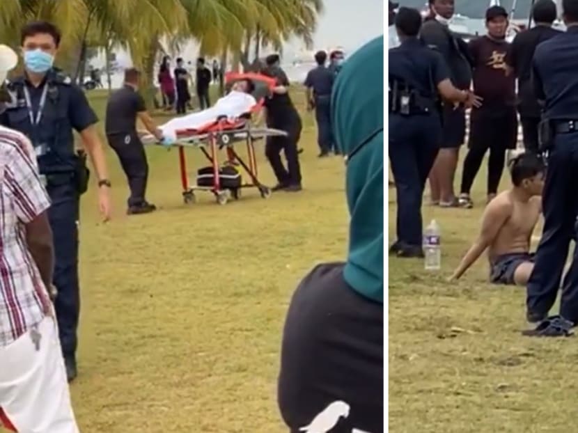 The SCDF took one boy, who was on the shore when they arrived, to the hospital. The teen and the boy who drowned were part of a group of six male teenagers fishing and swimming at the beach.