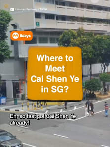 lowkenuinely Cai Shen Ye is the father figure I need #8dayssg #8dayssgtrending #sgtiktok #sgfyp #cny2026 