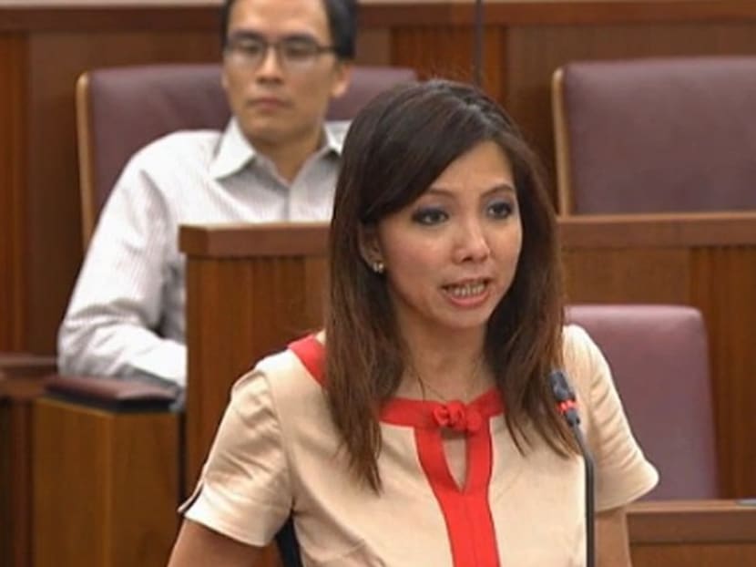 Nominated MP Tan Su Shan. Photo: Channel NewsAsia