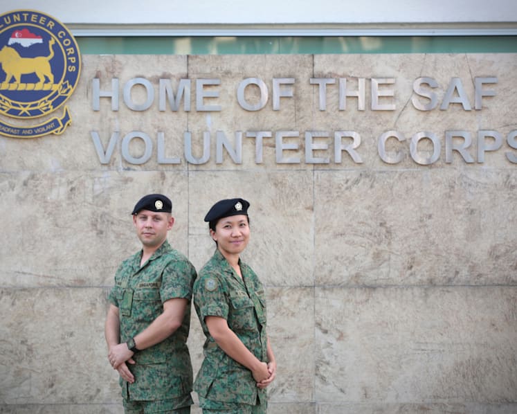 Joining volunteer corps a natural decision, says Frenchman
