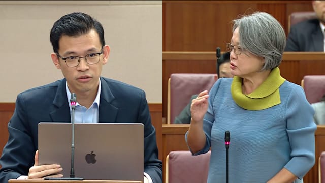 英兰妮发言中途 林瑞莲和张文杰要求指正违规行为