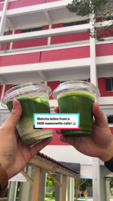 It took us ONE MONTH to book a slot for this new  home-based matcha cafe at a HDB maisonette! Is it worth the hype? 🥹🍵 #8dayseatcafe #8dayseat #matcha #cafe #trending 