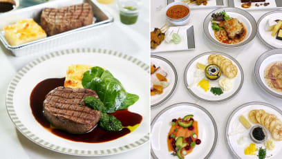 What It Feels Like For An Economy Seat Regular To Eat SIA’s 1st Class Meal On Land