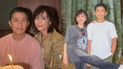 Tony Leung Loves Writing Cards For Carina Lau & She Keeps All Of Them, Including "Quite A Few Apology Letters"