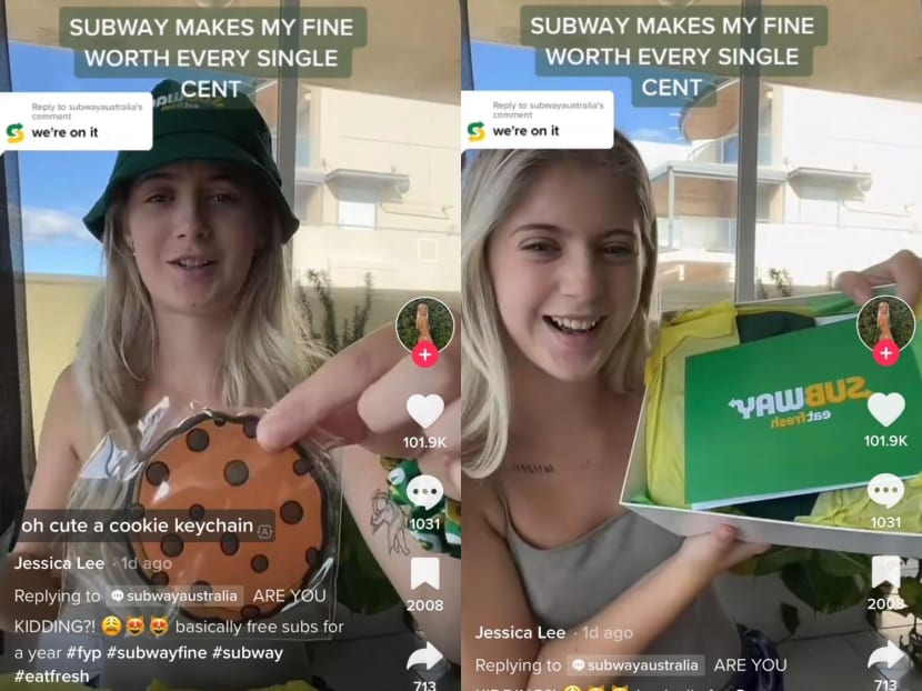 Subway gives A$2,664 gift card to woman fined for half-eaten chicken sandwich at Australian immigration Subway gives A$2,664 gift card to woman fined for half-eaten chicken sandwich at Australian immigration